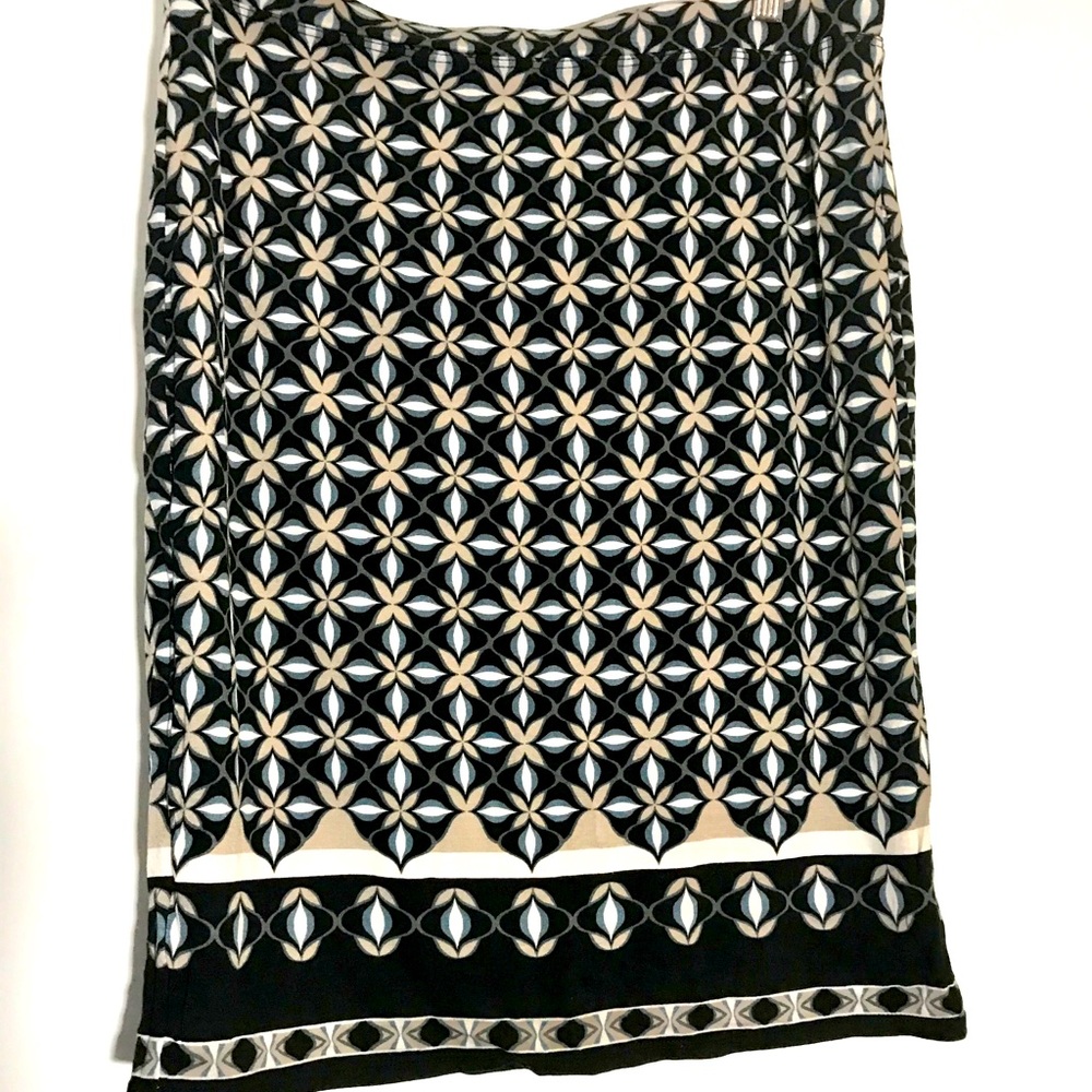 Max Studio Geometric Print Skirt, Size S